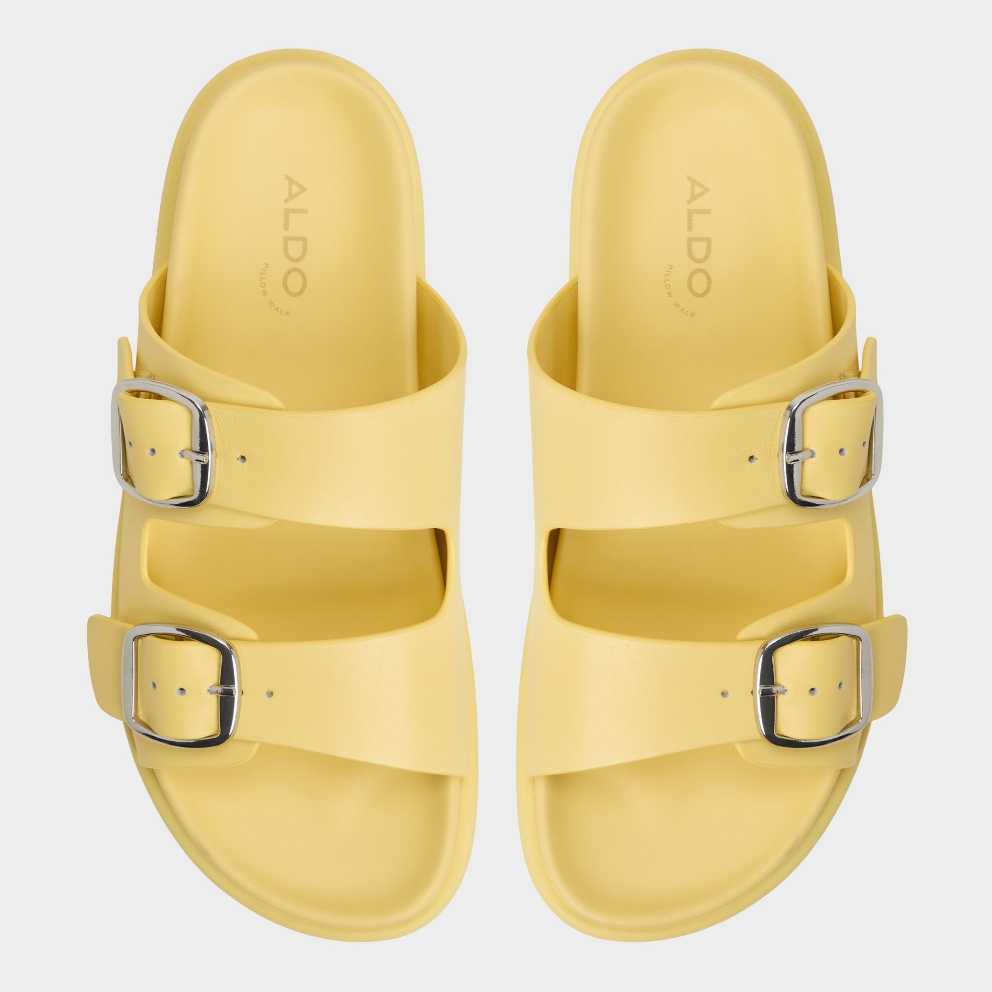 Aldo Bohochic Yellow Women's Travel essentials - Footbed sandal, Footbed sandal Women