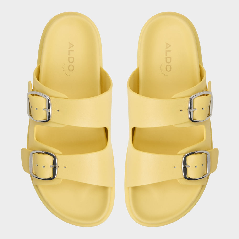 Aldo Bohochic Yellow Women's Travel essentials - Footbed sandal, Footbed sandal Women