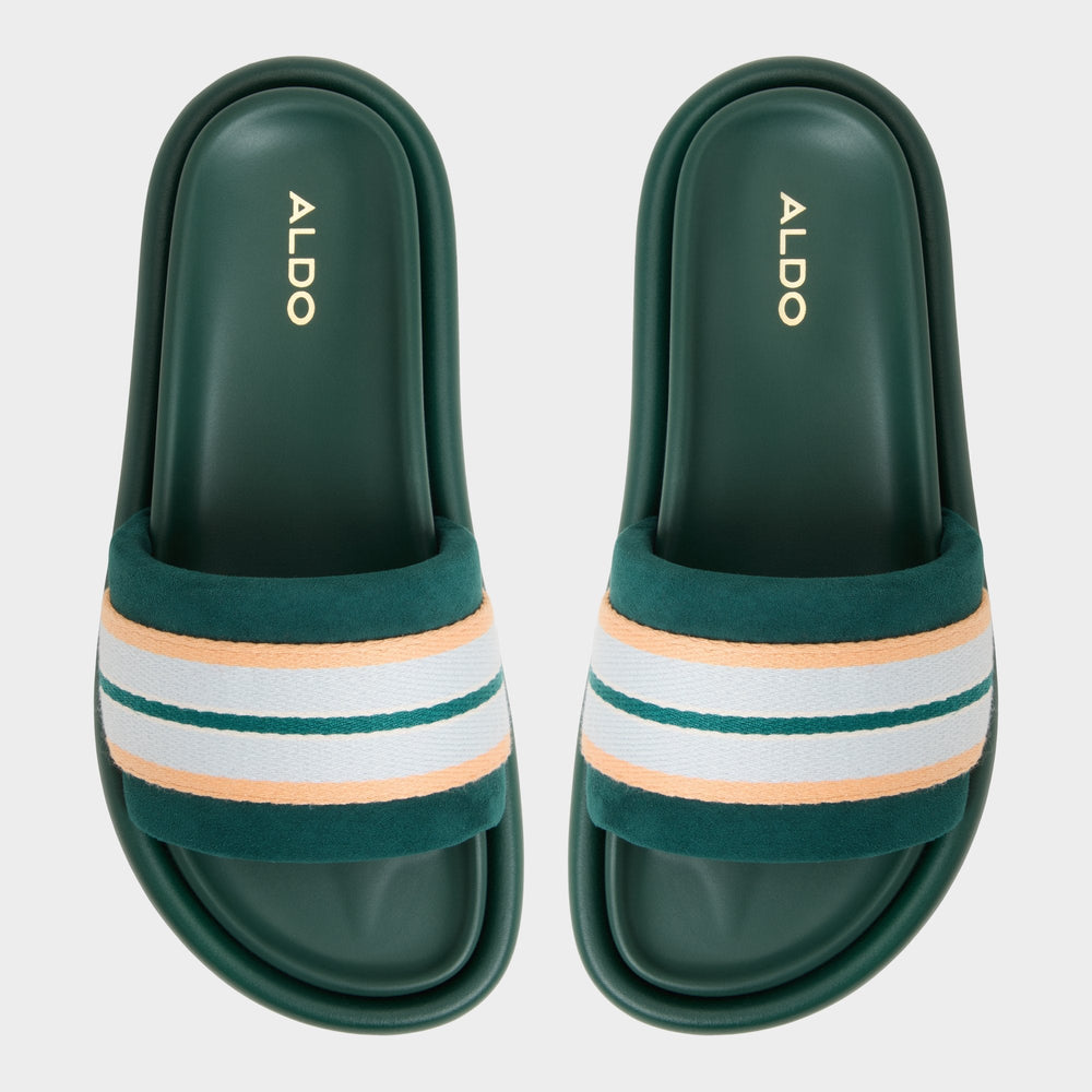 Aldo Nydelagan in Open Green - , Footbed sandal Women