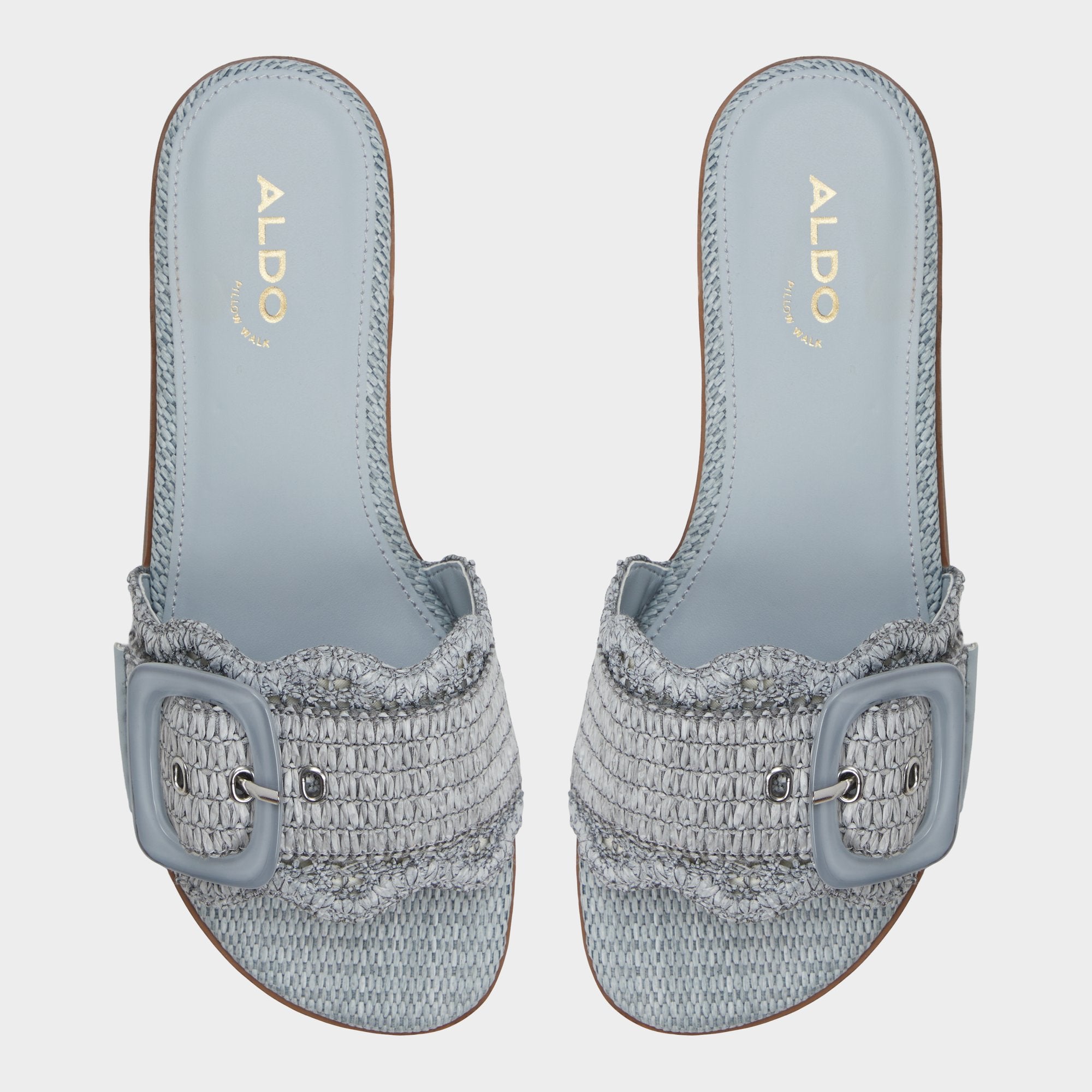 Aldo Wavysally in Other Blue 14051763 - Slide sandal Women