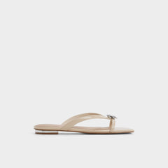 Aldo Iliria Beige Women's Flats - Slide sandal Women