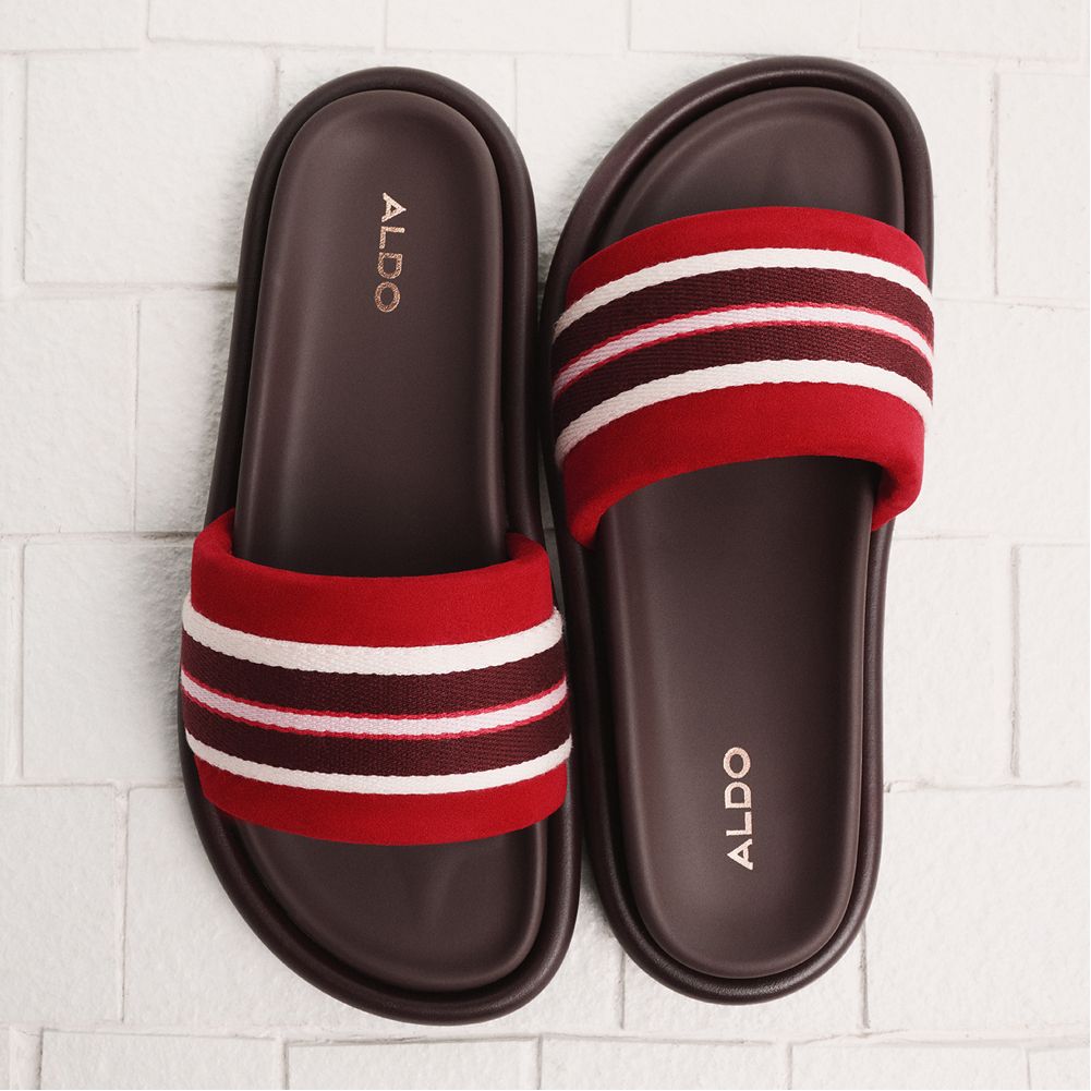 Aldo Nydelagan in Open Red - , Footbed sandal Women