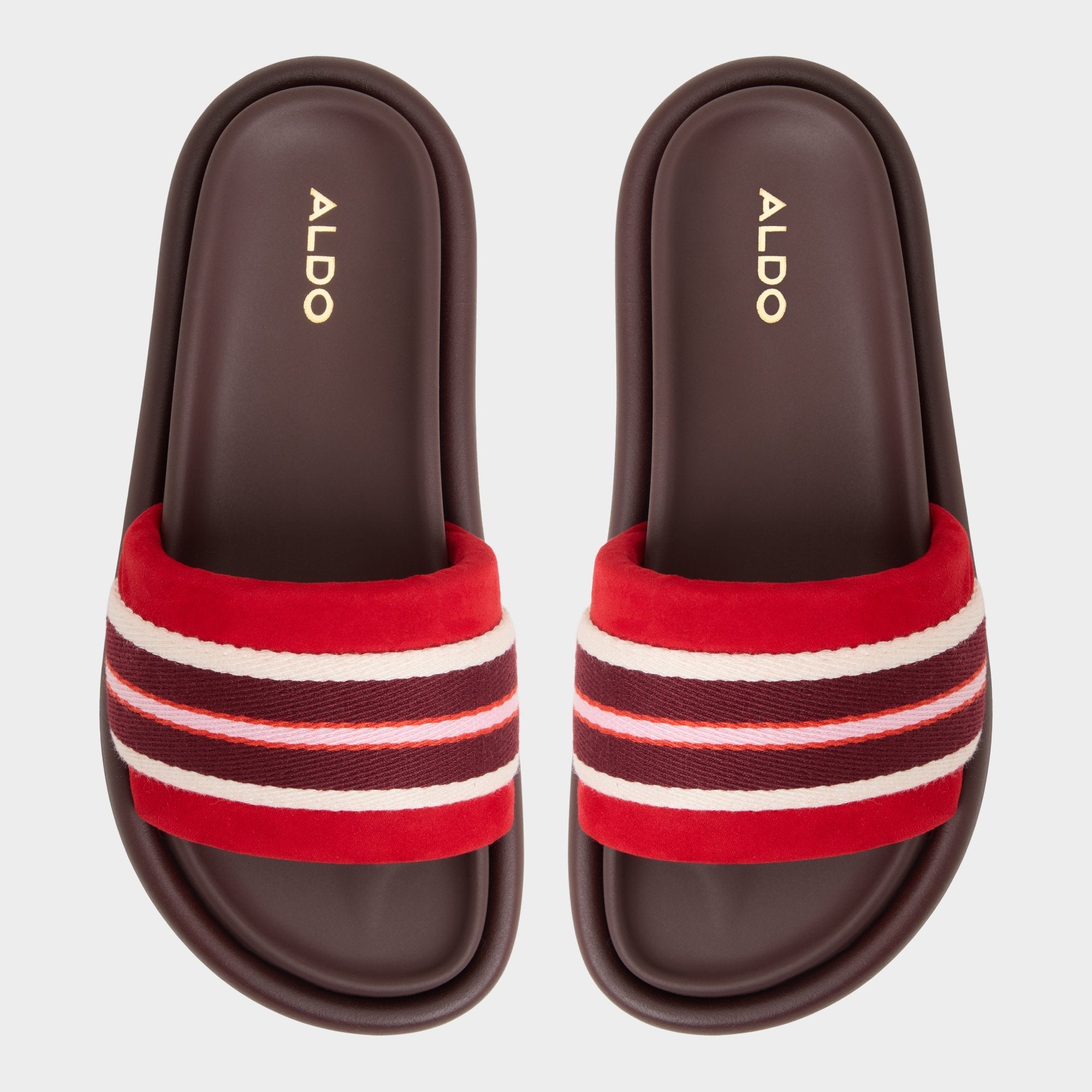 Aldo Nydelagan in Open Red - , Footbed sandal Women