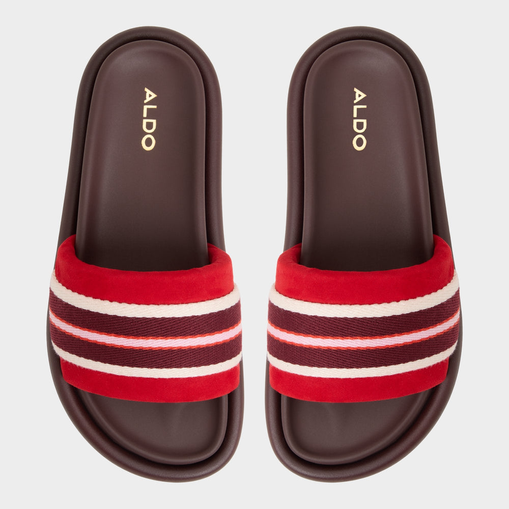 Aldo Nydelagan in Open Red - , Footbed sandal Women