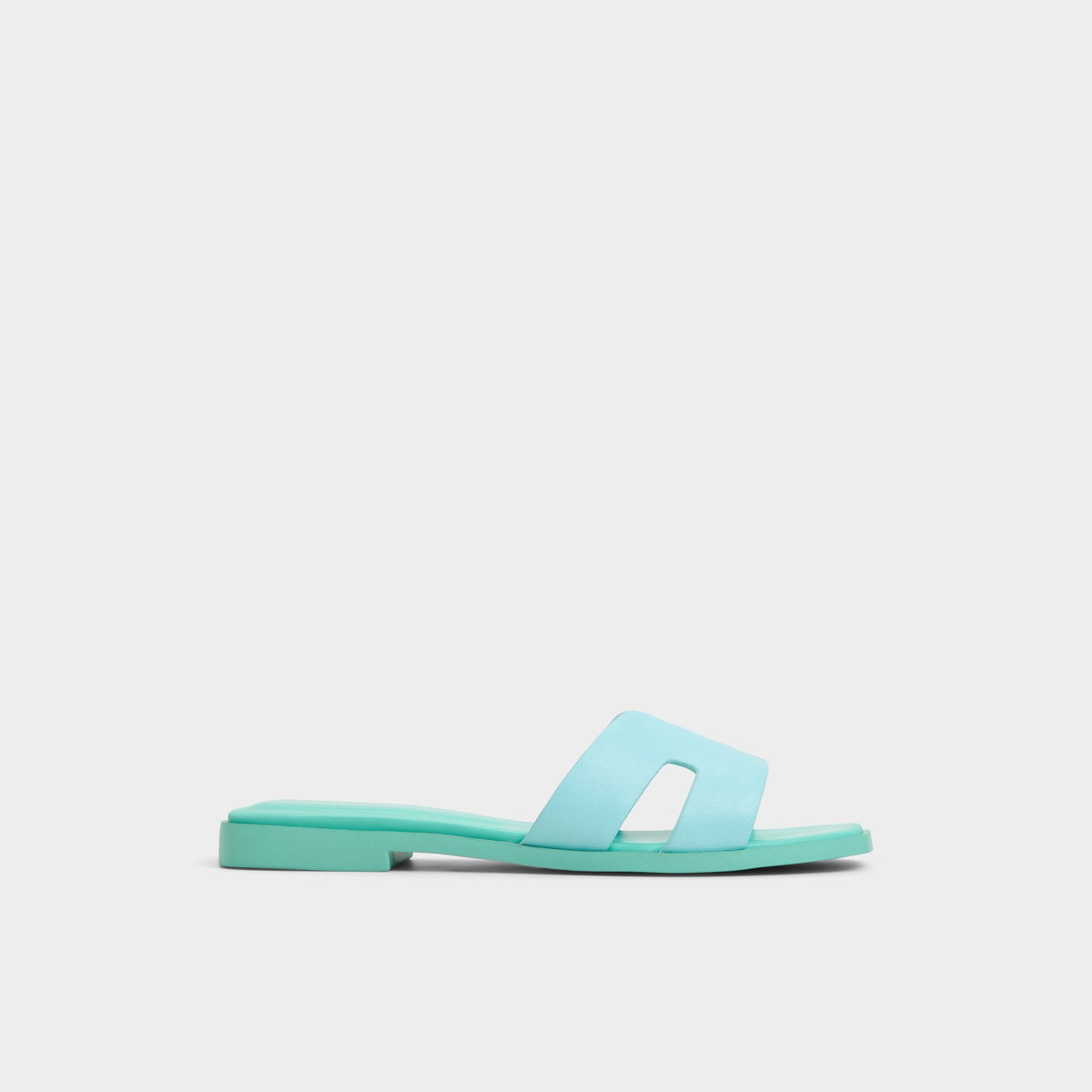Aldo Itsandal Turquoise Women's Flats - Slide sandal Women