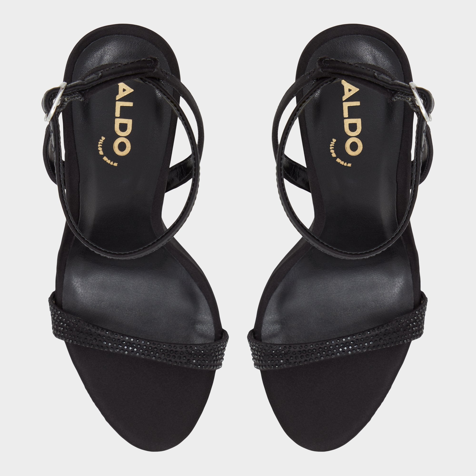 Aldo Lydala Black Women's Heeled sandals - Strappy heeled sandal Women