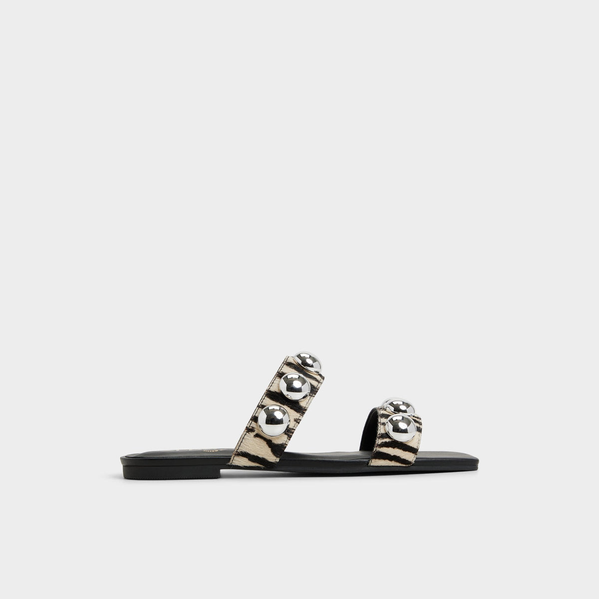 Aldo Katalena in White Black - Slide sandal Women