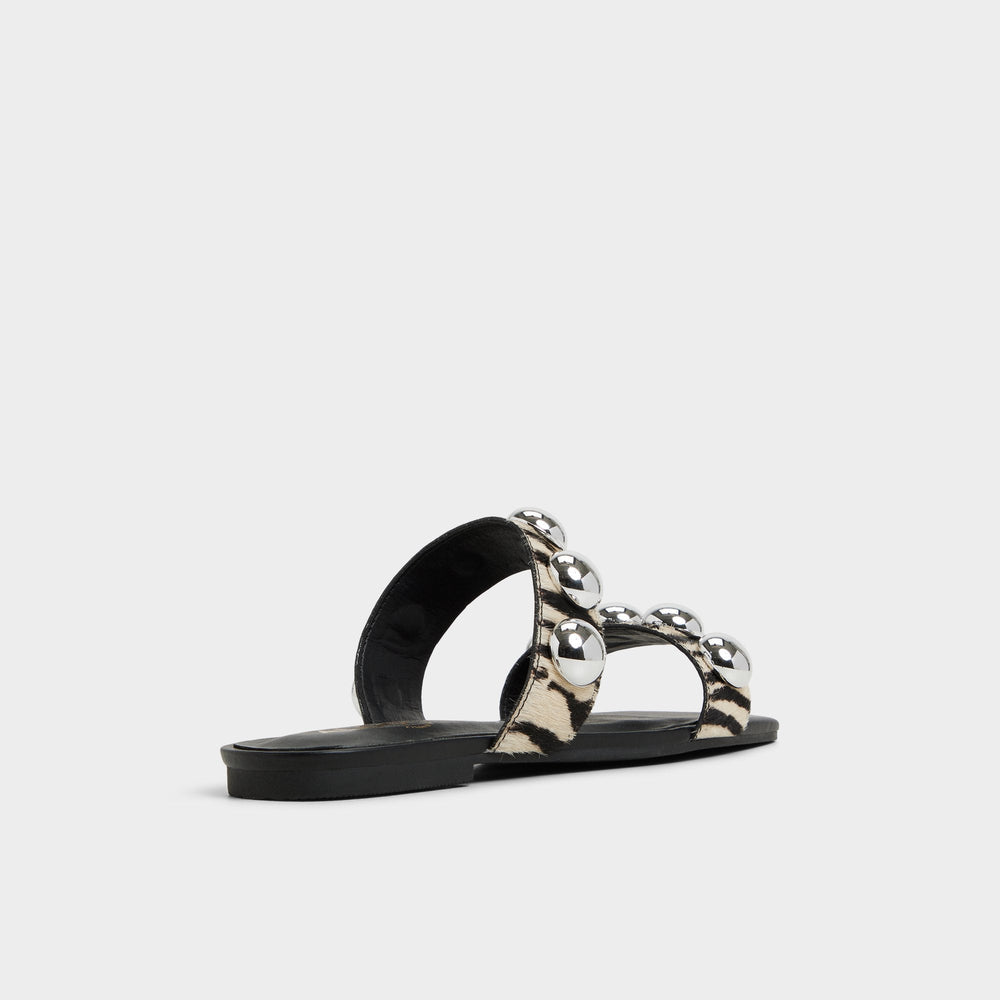 Aldo Katalena in White Black - Slide sandal Women