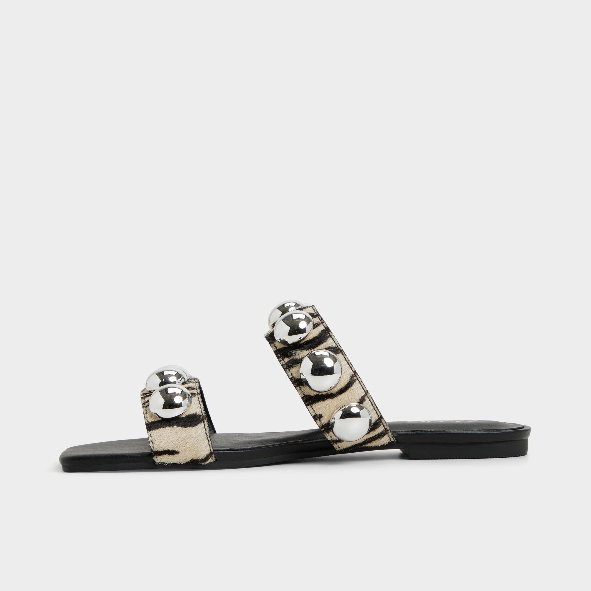 Aldo Katalena in White Black - Slide sandal Women