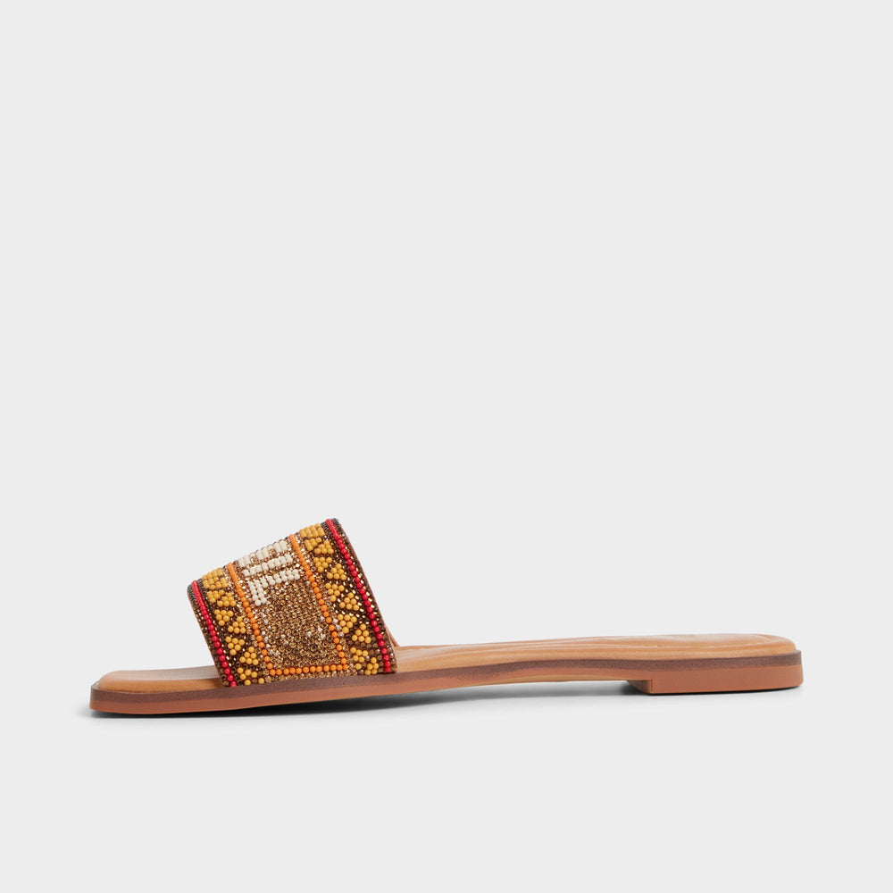Aldo Seavacay Brown Multi Women's Flats -  Women