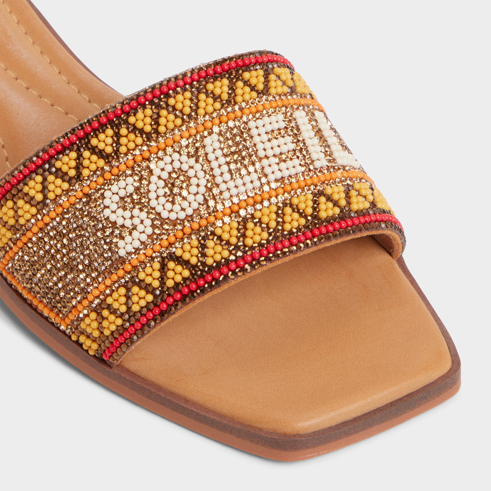 Aldo Seavacay Brown Multi Women's Flats -  Women