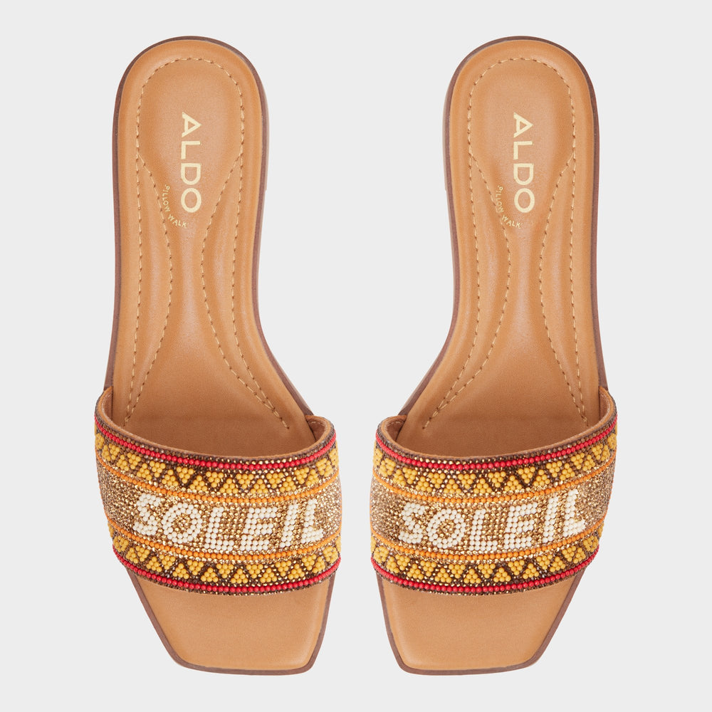 Aldo Seavacay Brown Multi Women's Flats -  Women
