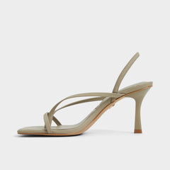 Aldo Riva Other Green Women's Strappy sandals - Sling back heeled sandal, Stiletto heel Women