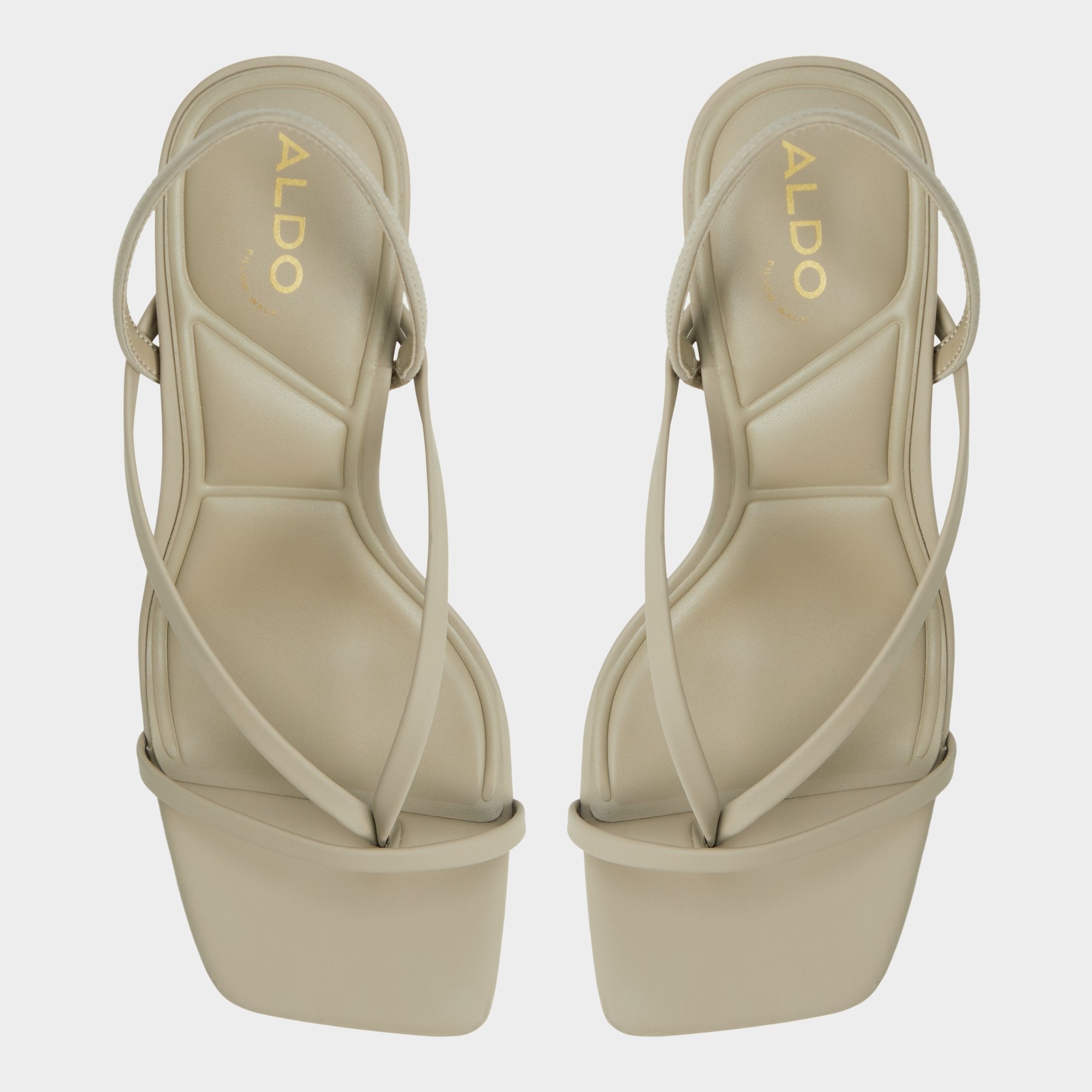Aldo Riva Other Green Women's Strappy sandals - Sling back heeled sandal, Stiletto heel Women