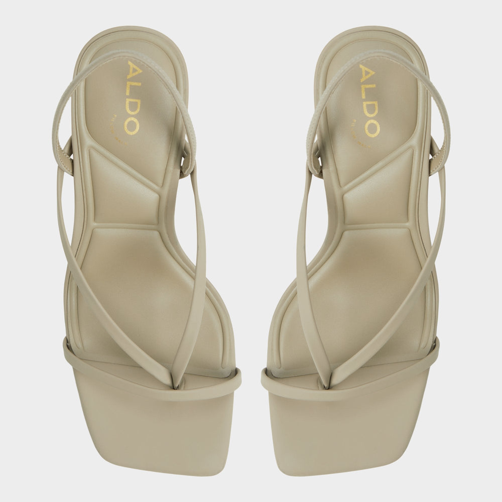 Aldo Riva Other Green Women's Strappy sandals - Sling back heeled sandal, Stiletto heel Women