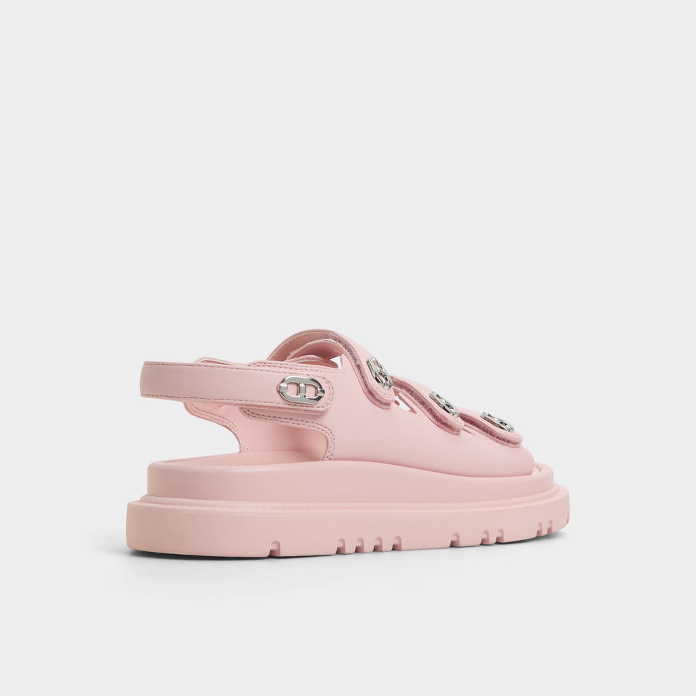 Aldo Halendar Light Pink Women's Footbed sandals - Footbed sandal, Footbed sandal Women