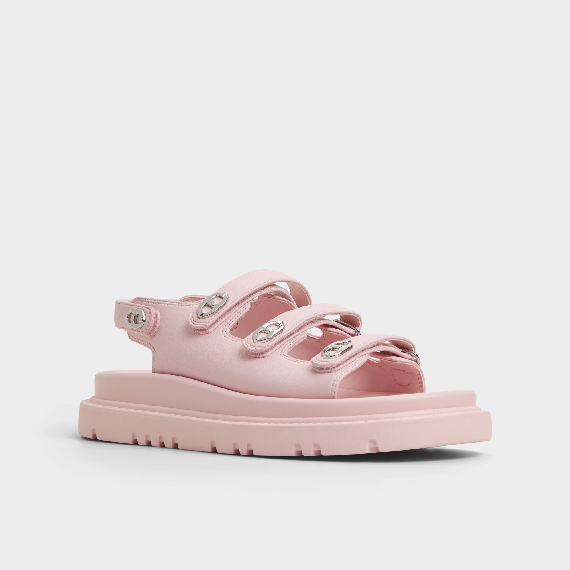 Aldo Halendar Light Pink Women's Footbed sandals - Footbed sandal, Footbed sandal Women