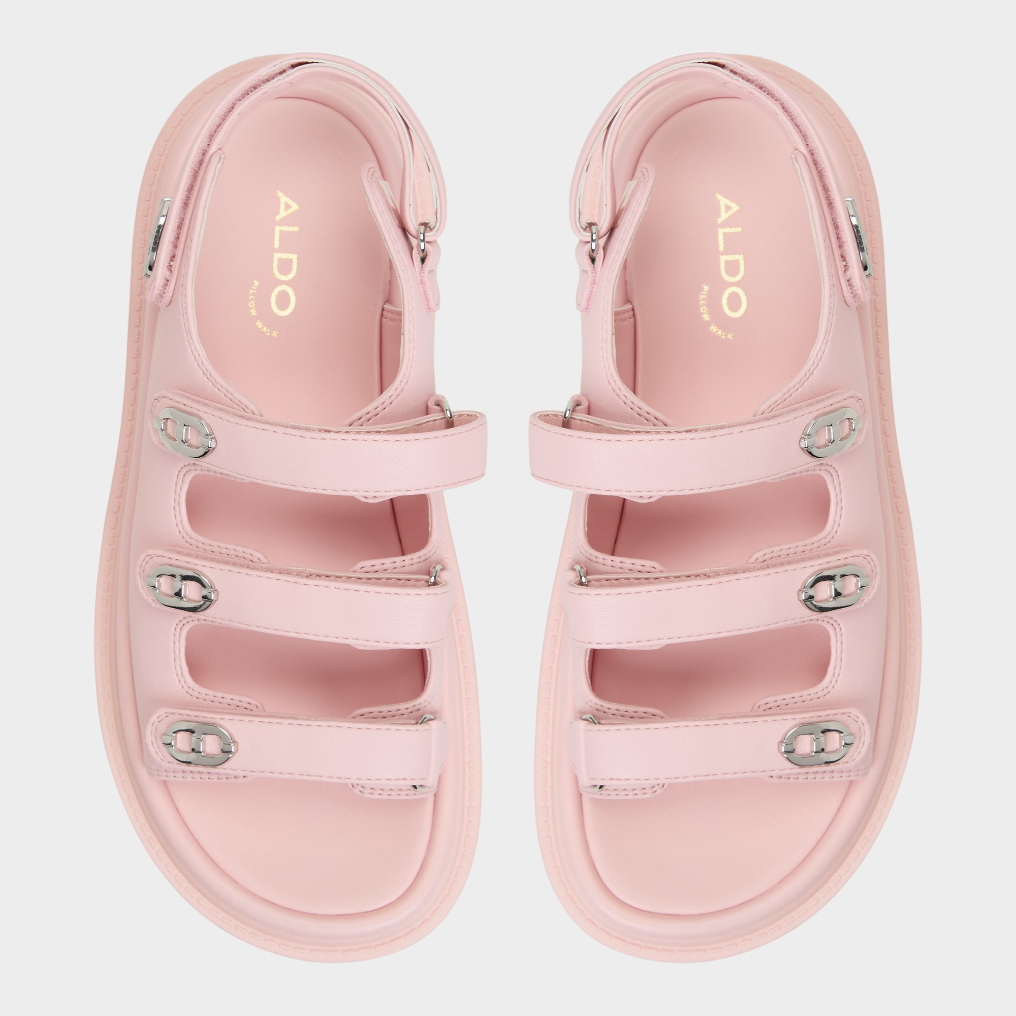 Aldo Halendar Light Pink Women's Footbed sandals - Footbed sandal, Footbed sandal Women