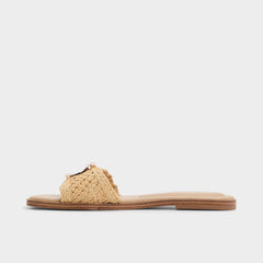 Aldo Tidella Natural Women's Flats - Slide sandal Women