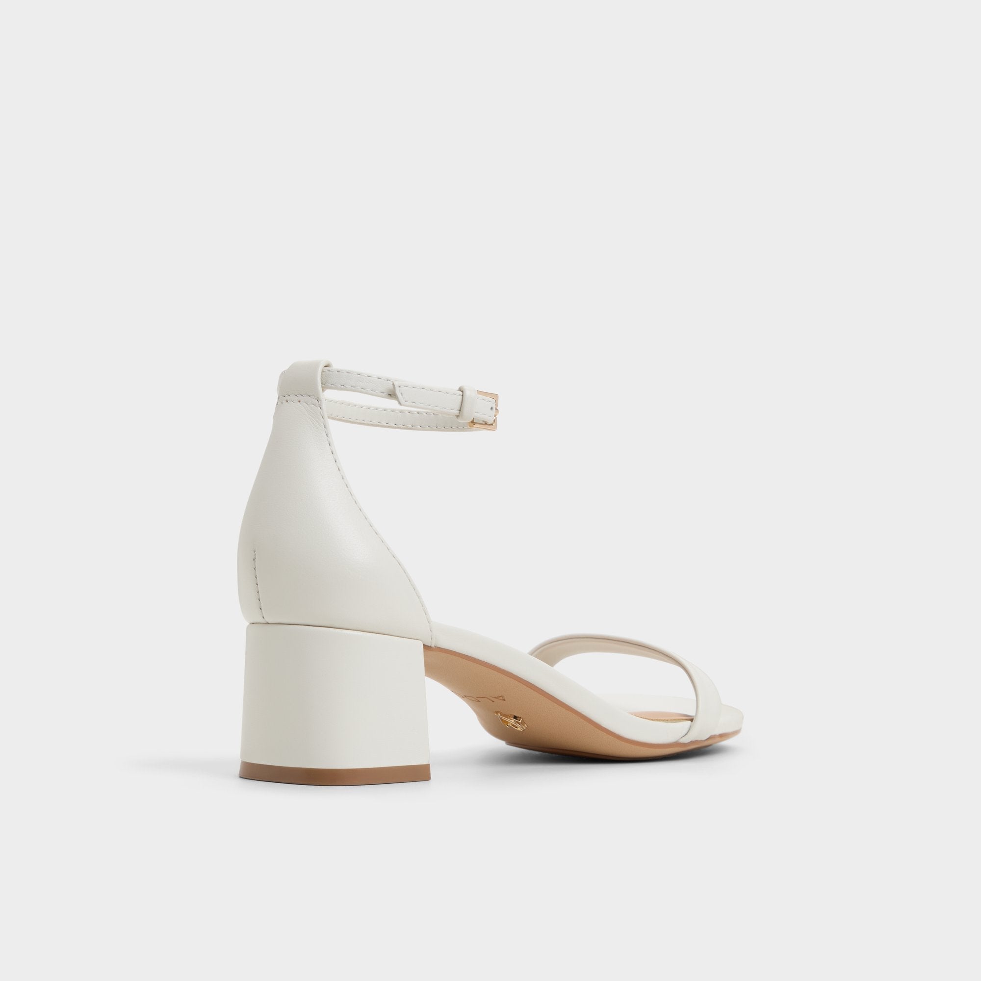 Aldo Calliope White/Bone Women's Block heels - Heeled sandal, Block heel Women