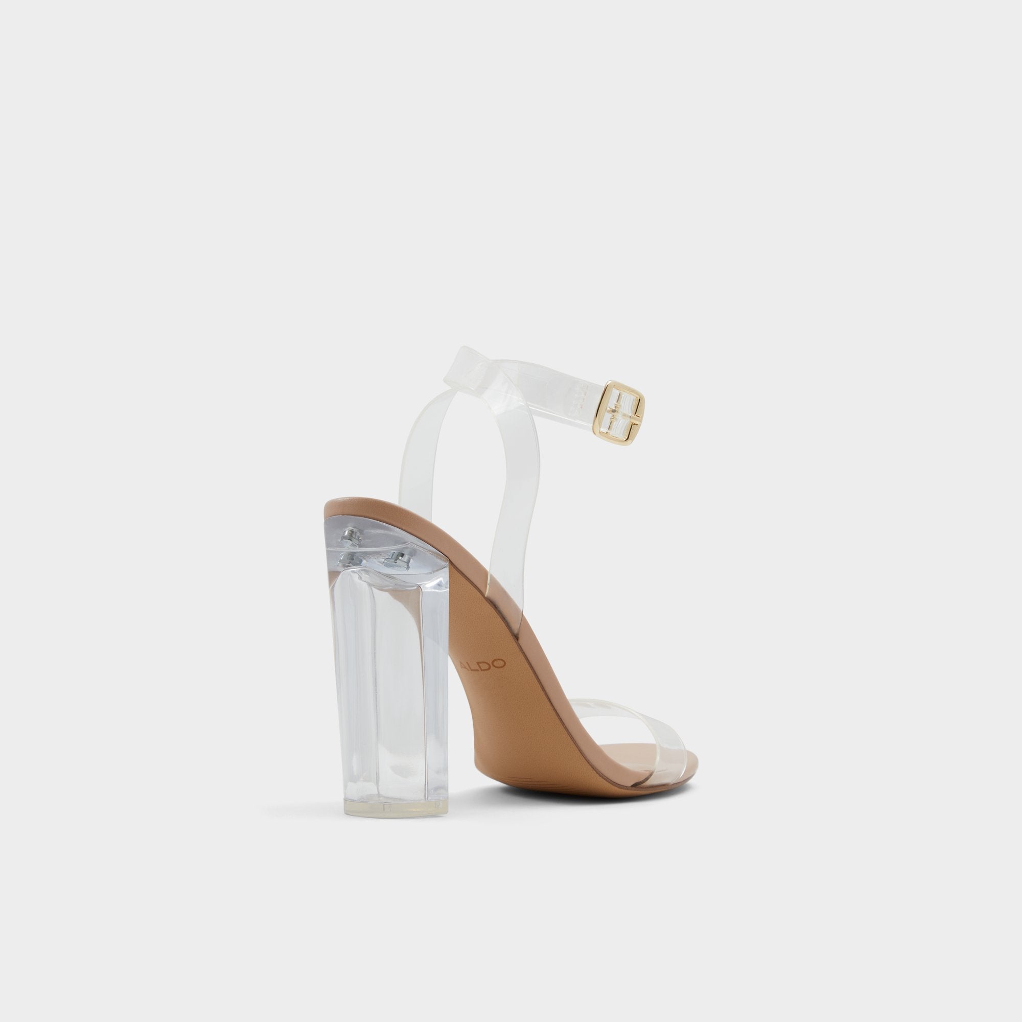 Aldo Aniwien Bone Women's Strappy sandals - Strappy heeled sandal, Block heel Women