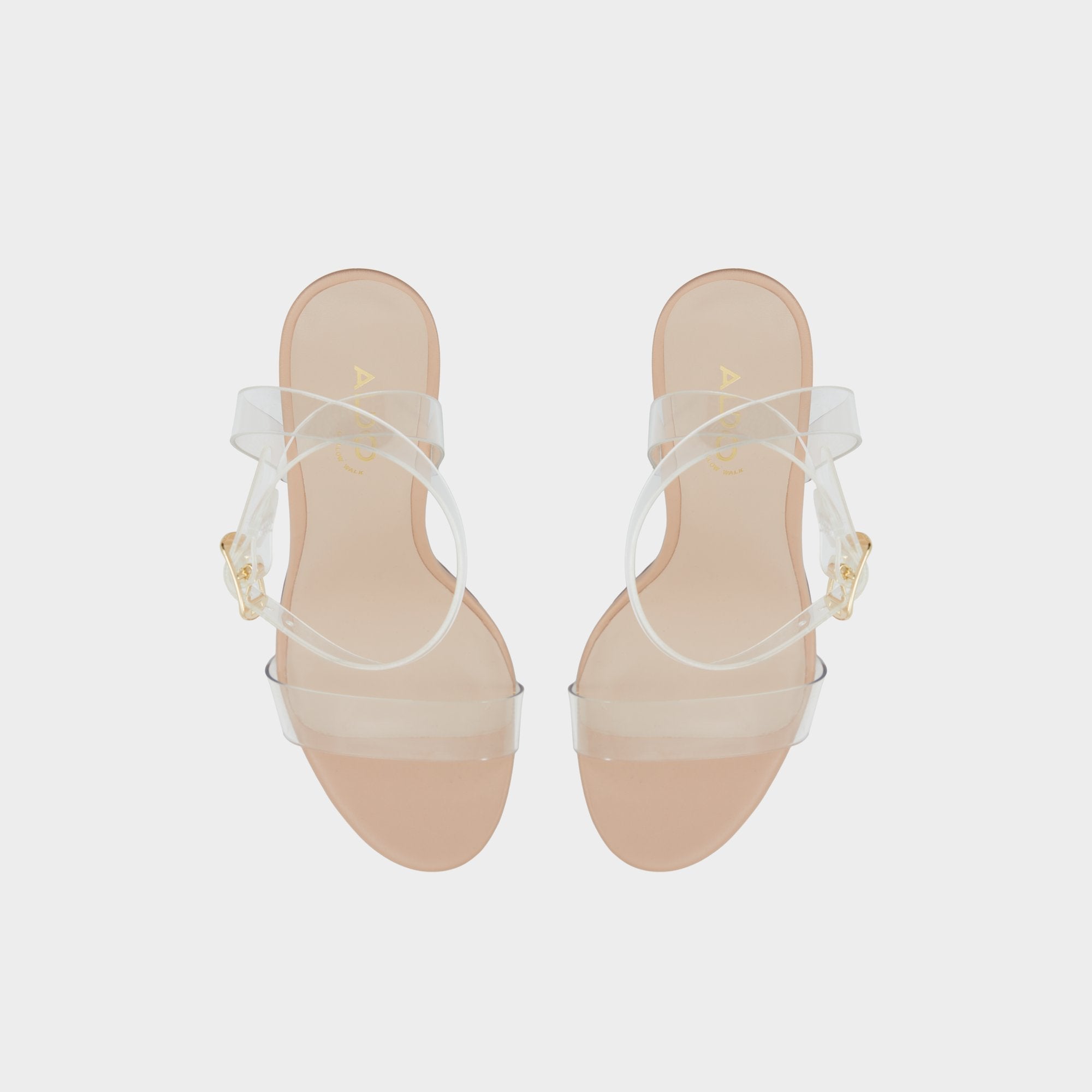 Aldo Aniwien Bone Women's Strappy sandals - Strappy heeled sandal, Block heel Women