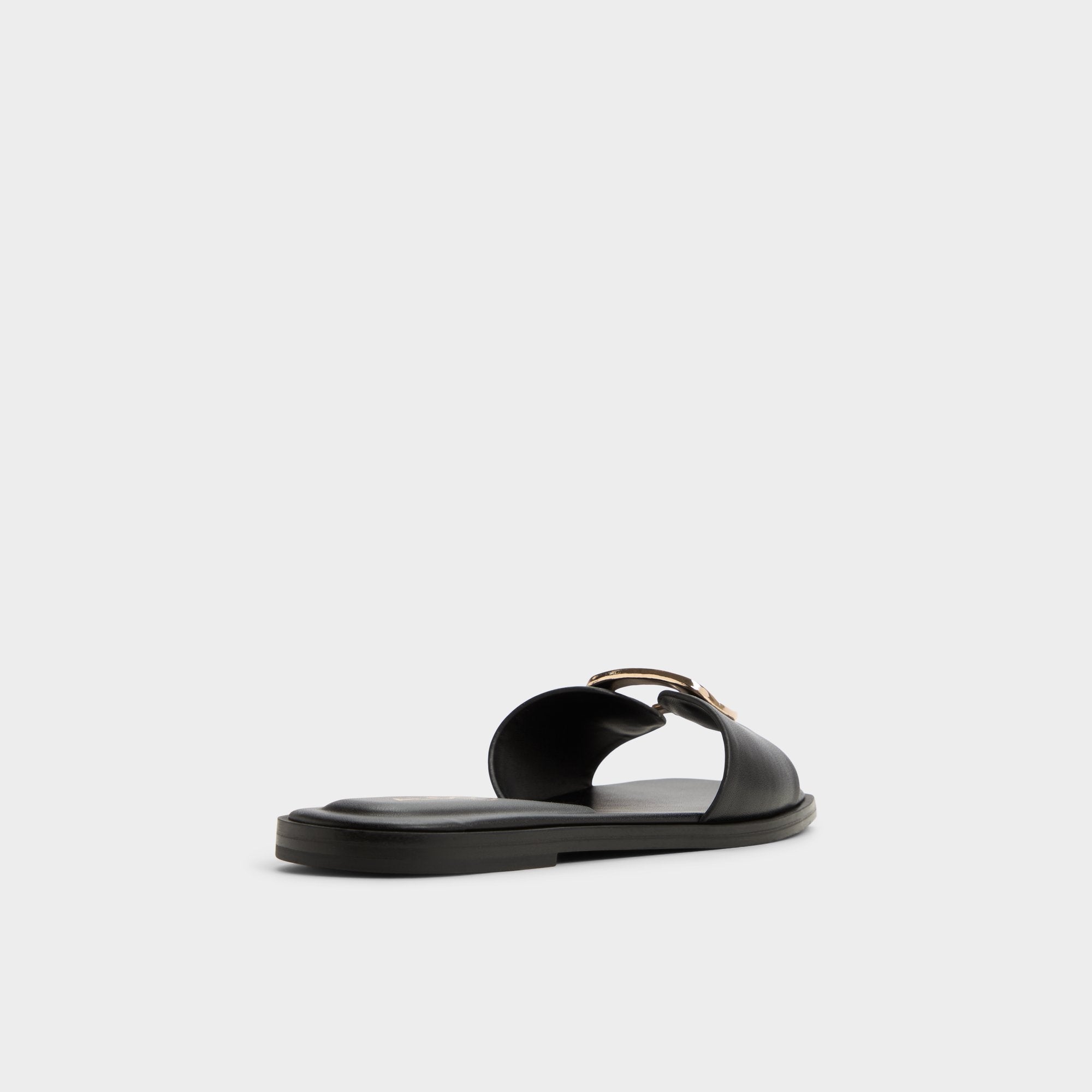 Aldo Tidella Black Women's Flats - Slide sandal Women