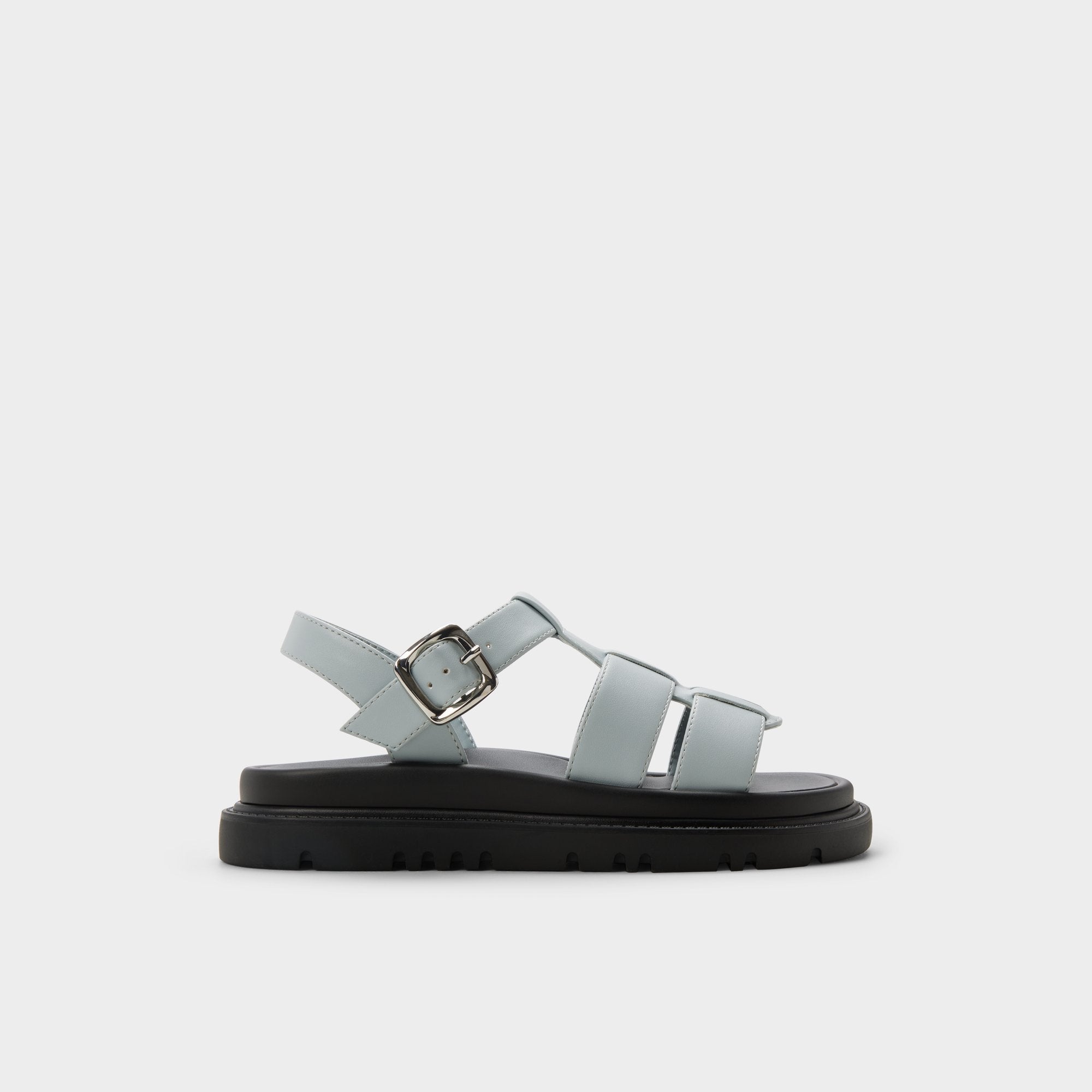 Aldo Linettie in Other Blue - Gladiator sandal, Footbed sandal Women