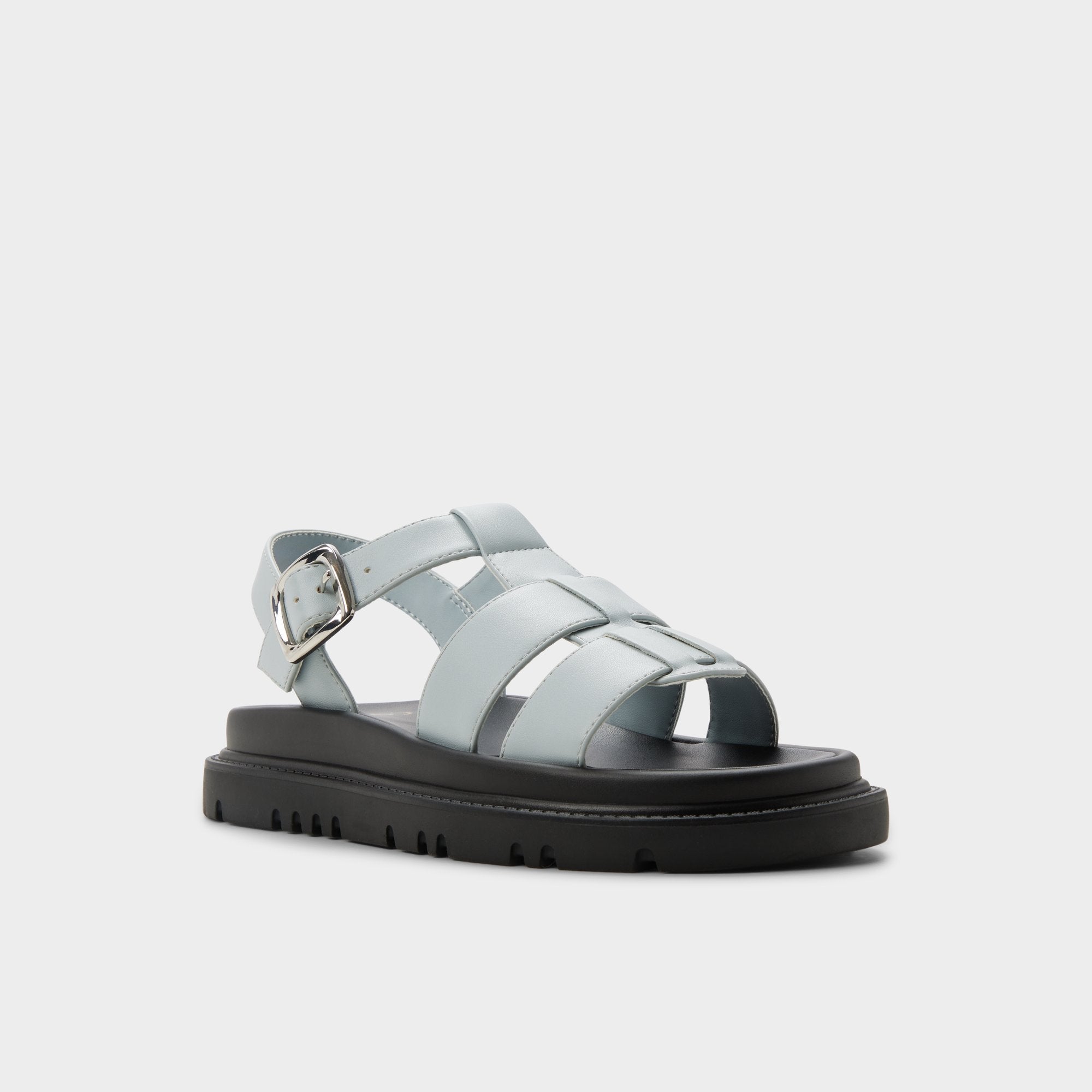 Aldo Linettie in Other Blue - Gladiator sandal, Footbed sandal Women