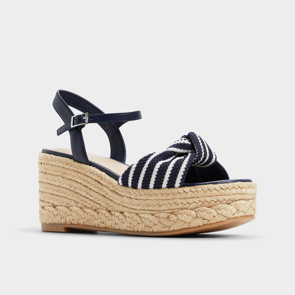 Aldo Annamarie Navy Women's Platform sandals - Wedge sandal Women