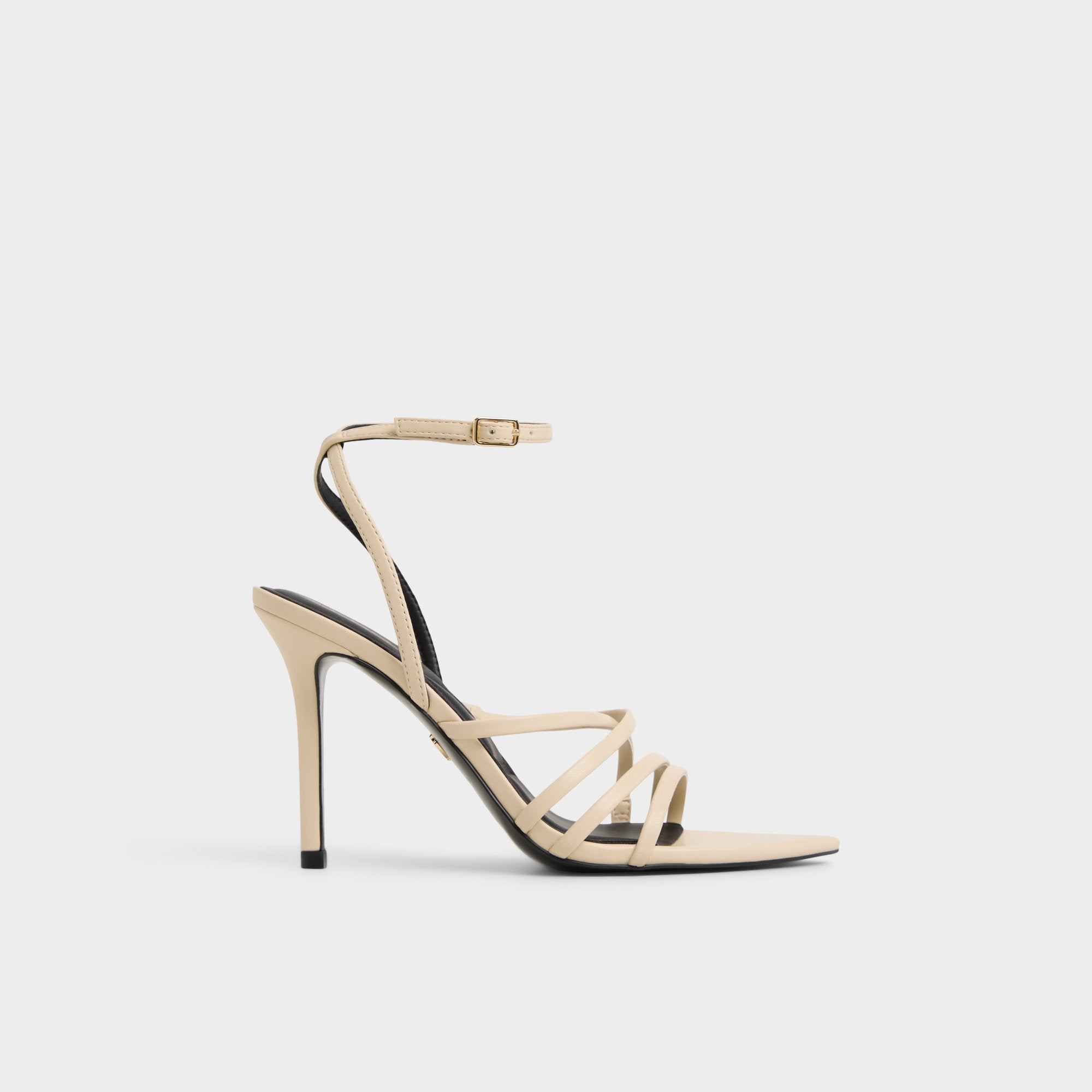 Aldo Solania Light Beige Women's Strappy sandals - Heeled sandal, Stiletto heel Women