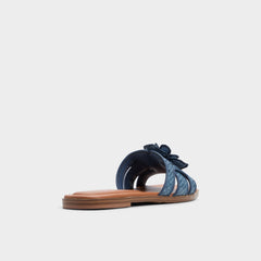 Aldo Seaflower Denim Women's Flats - Slide sandal Women