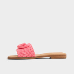 Aldo Sabbia Medium Pink Women's Flats - Slide sandal Women