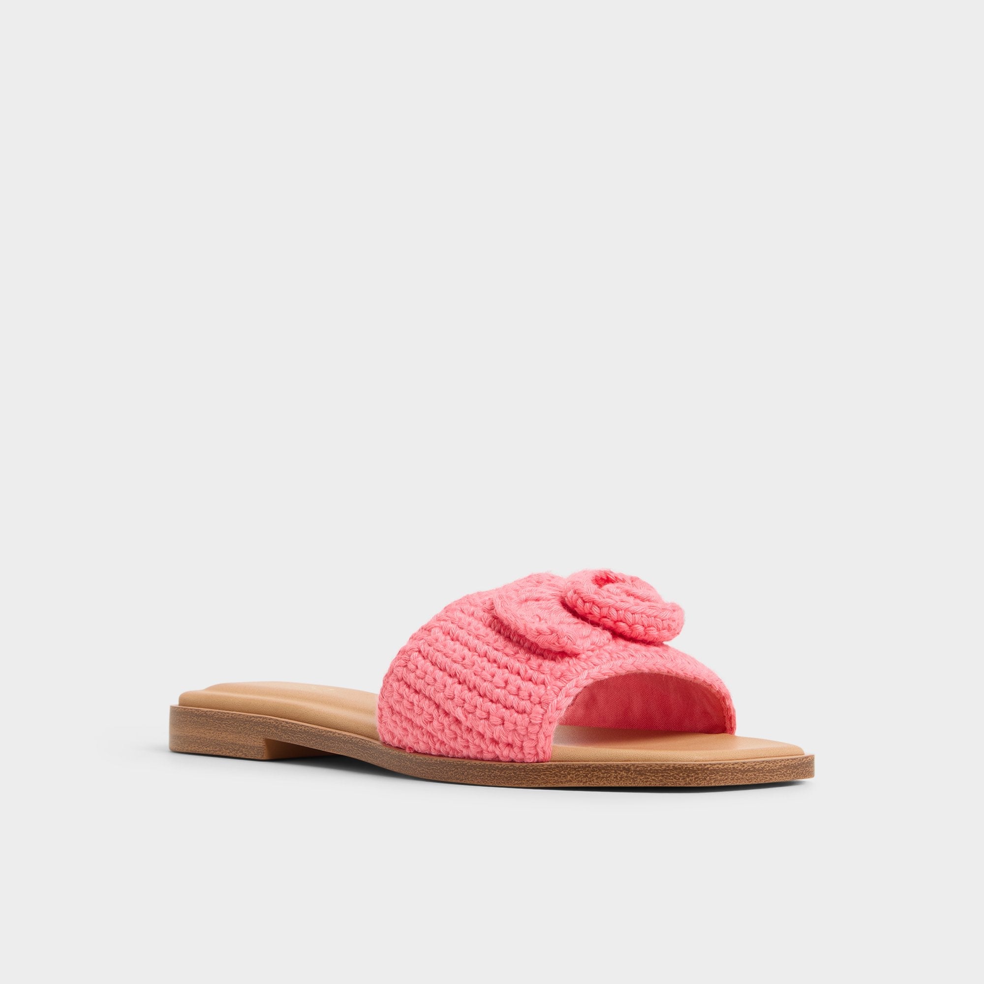 Aldo Sabbia Medium Pink Women's Flats - Slide sandal Women