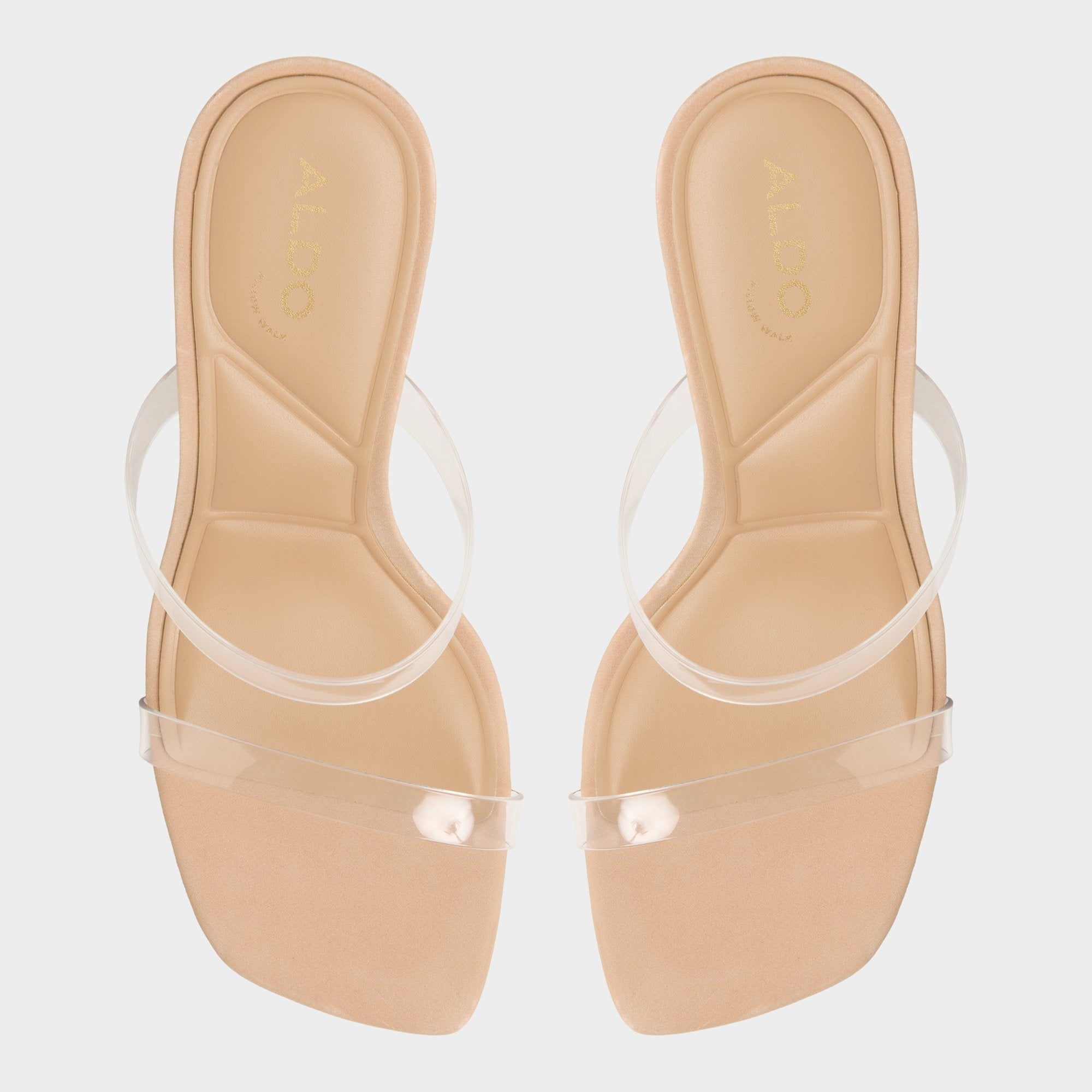 Aldo Evalina Medium Beige Women's Heeled sandals - Strappy heeled sandal, Stiletto heel Women
