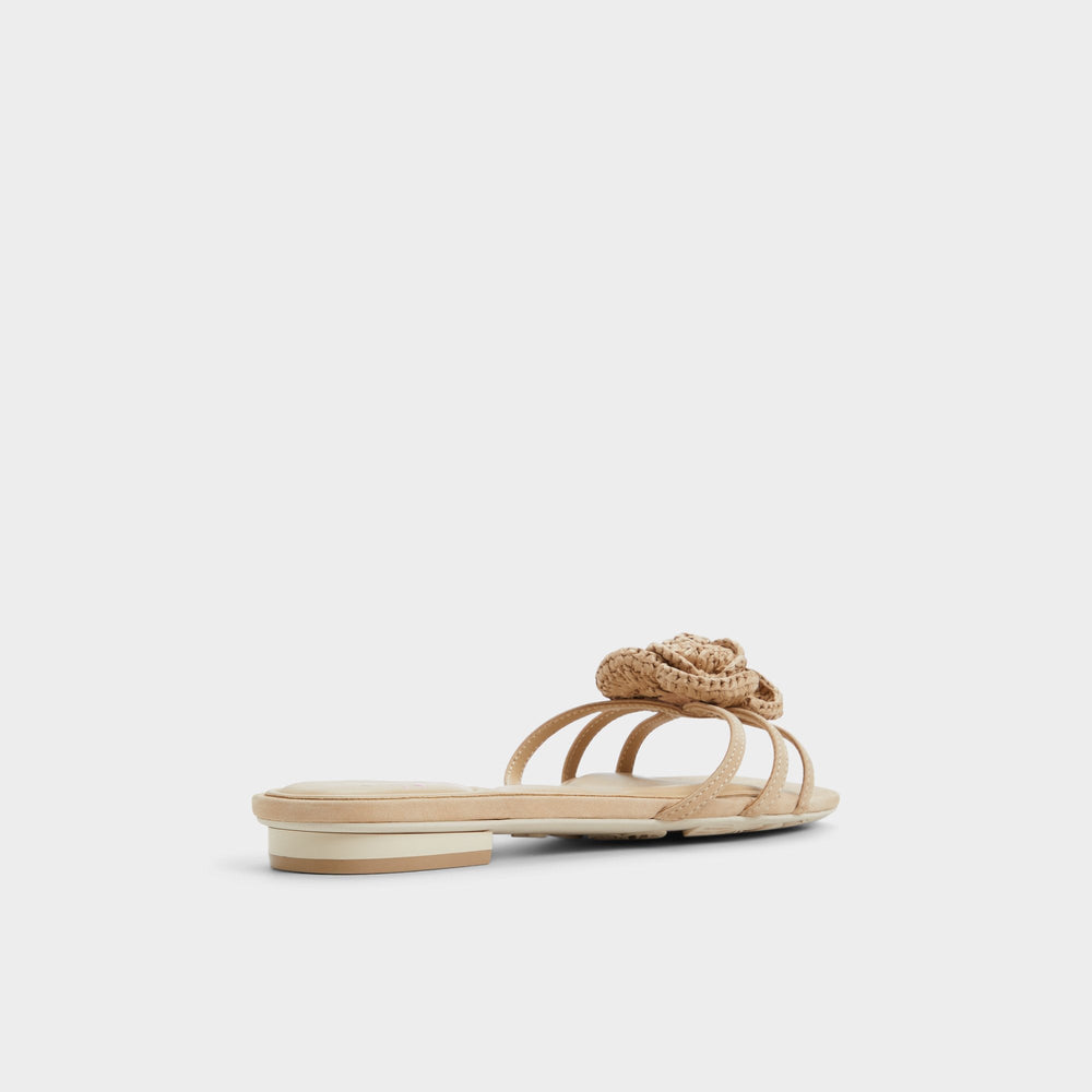 Aldo Wildbloom Sand Women's Travel essentials - Strappy flat sandal Women