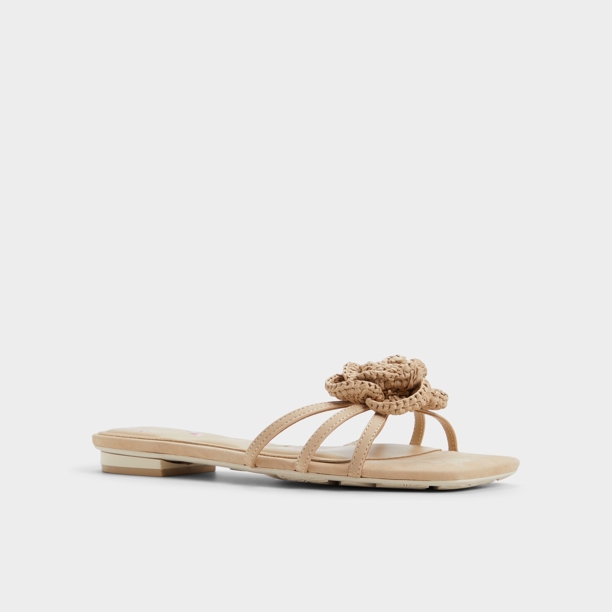 Aldo Wildbloom Sand Women's Travel essentials - Strappy flat sandal Women