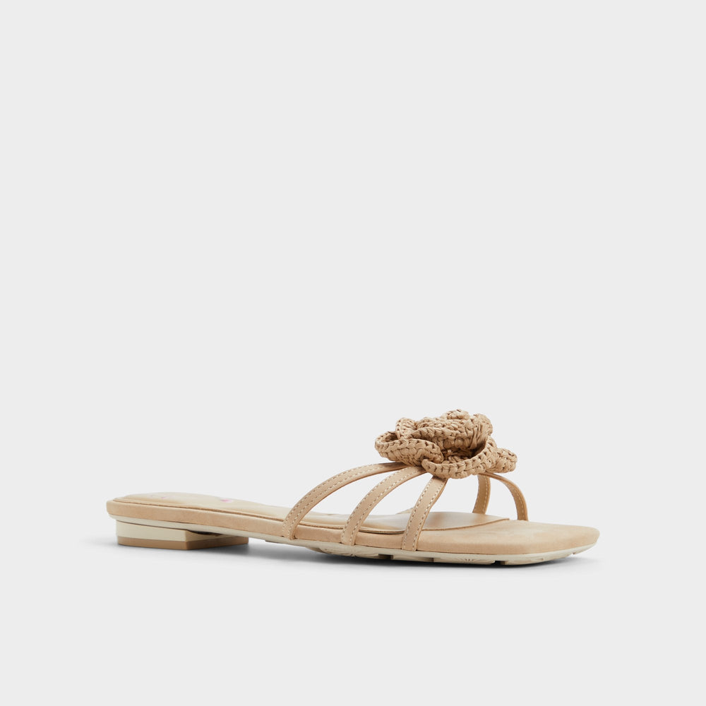 Aldo Wildbloom Sand Women's Travel essentials - Strappy flat sandal Women