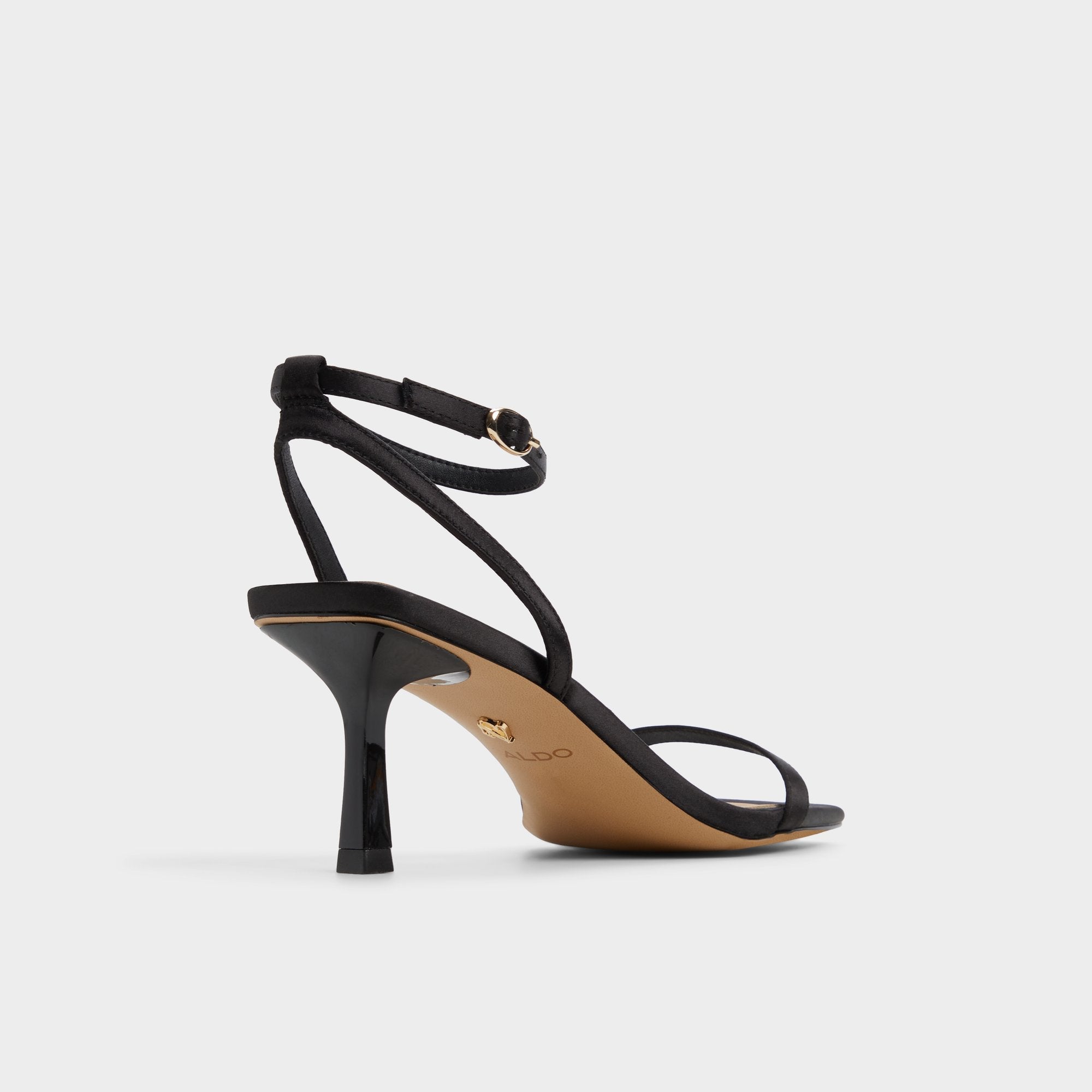 Aldo Kirri Black Women's Strappy sandals - Strappy heeled sandal Women