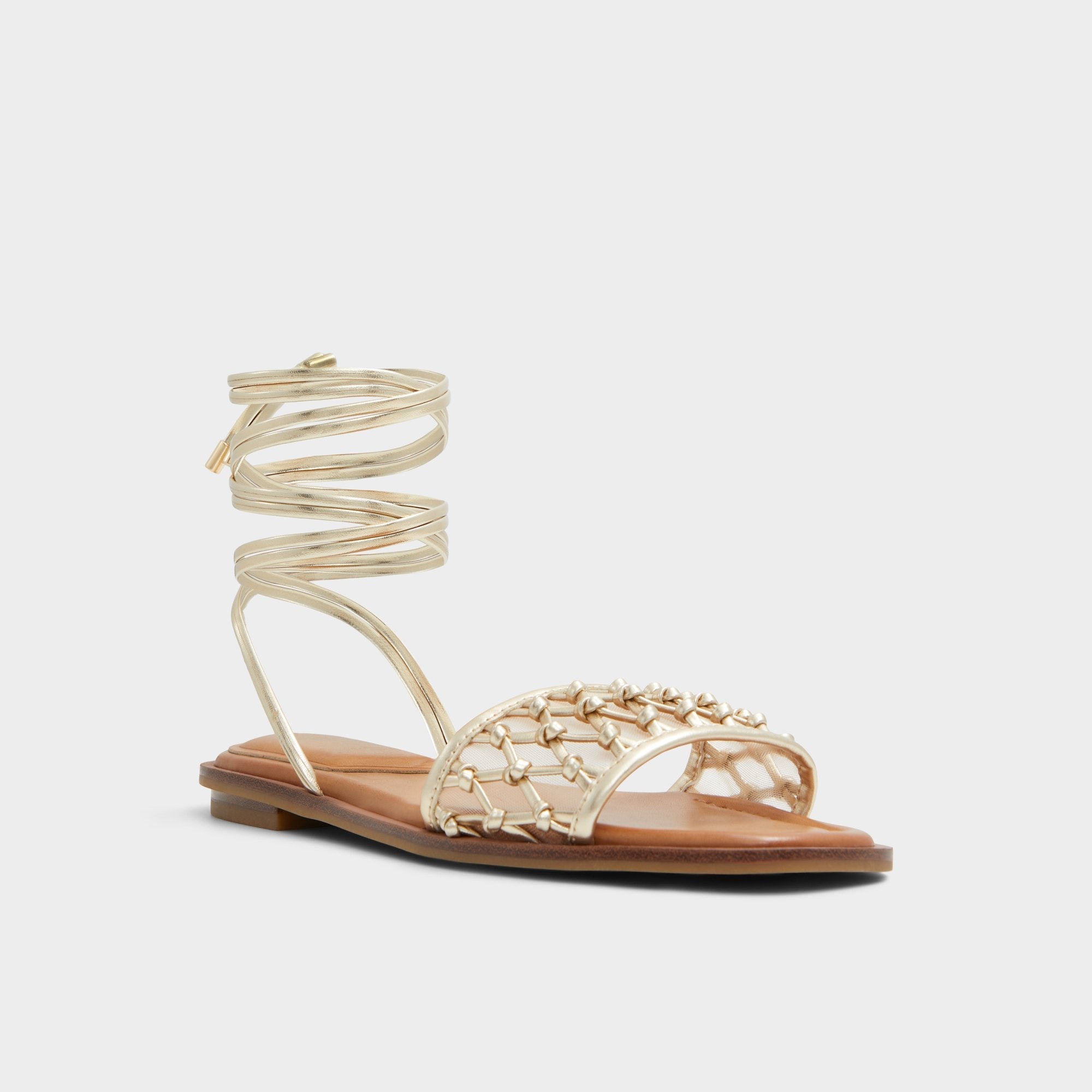 Aldo Seazen Gold Women's Flats - Flat sandal Women