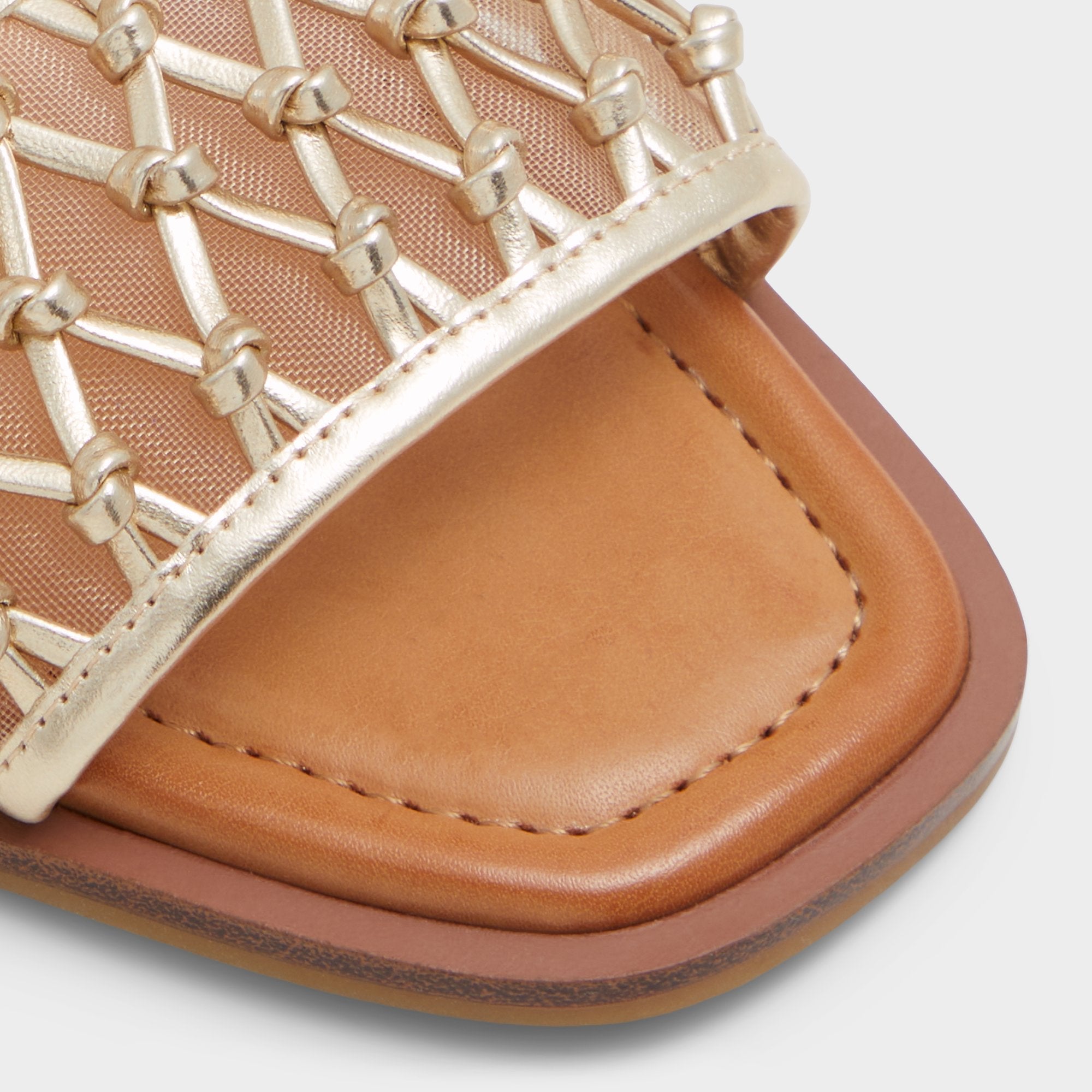 Aldo Seazen Gold Women's Flats - Flat sandal Women
