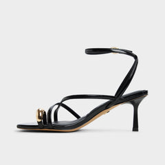 Aldo Elodiah Black Women's Travel essentials - Strappy heeled sandal, Stiletto heel Women