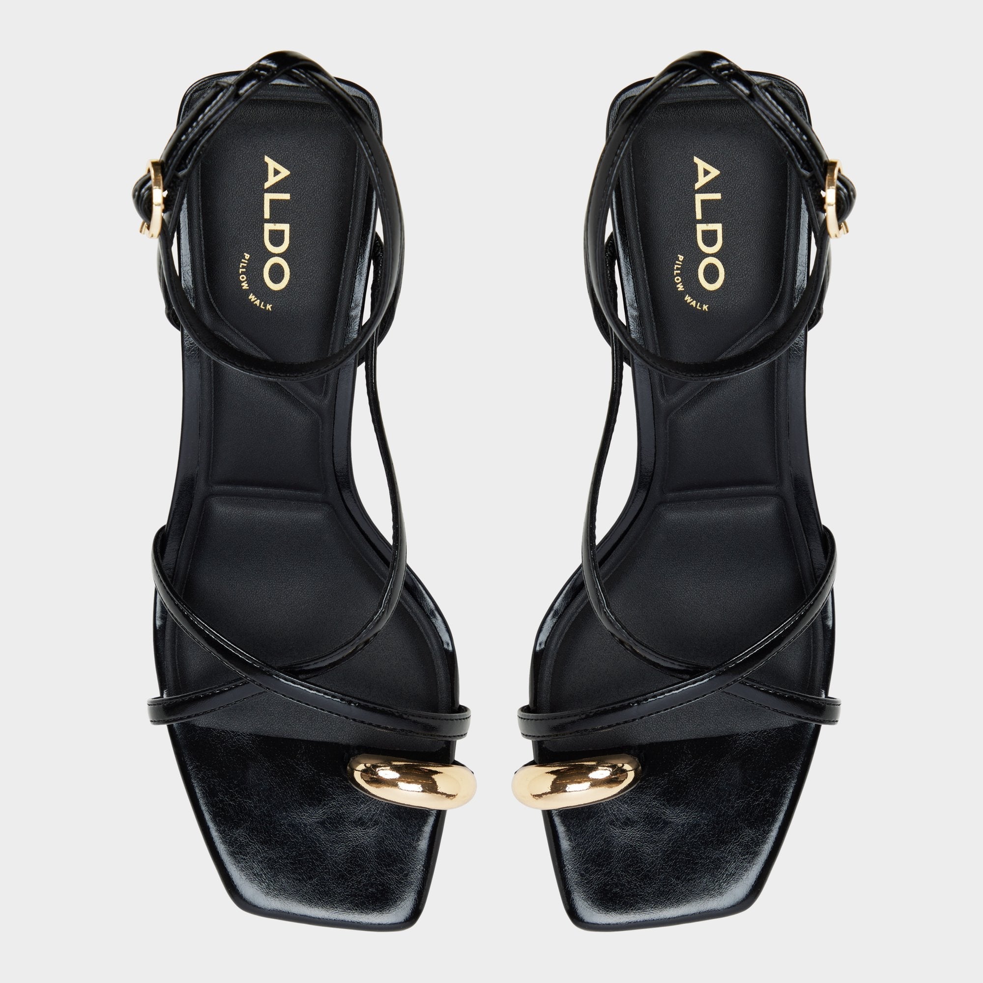 Aldo Elodiah Black Women's Travel essentials - Strappy heeled sandal, Stiletto heel Women