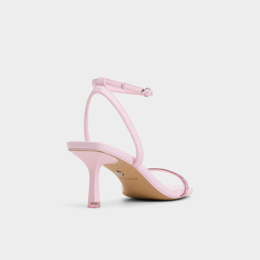 Aldo Kirri Light Pink Women's Strappy sandals - Strappy heeled sandal Women
