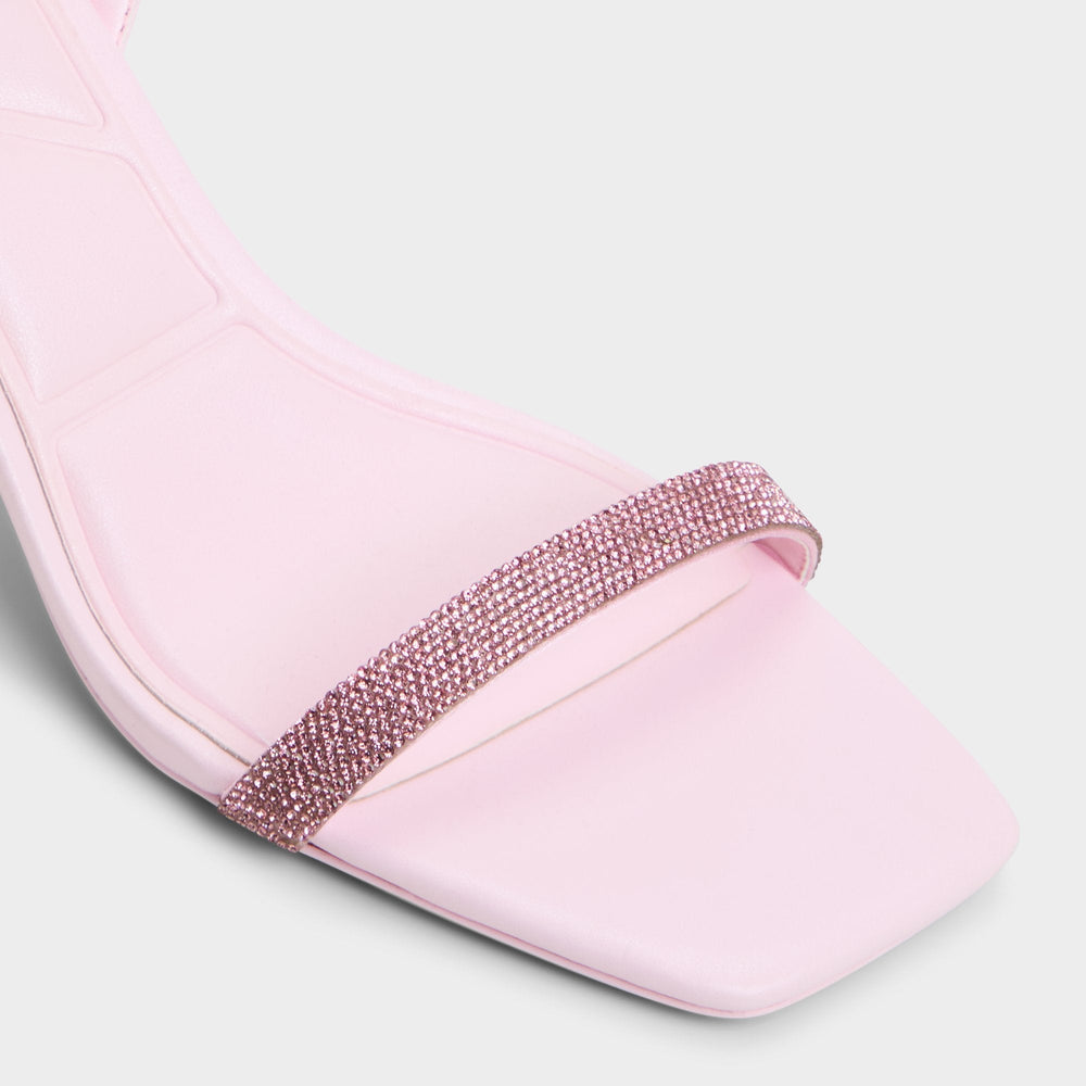 Aldo Kirri Light Pink Women's Strappy sandals - Strappy heeled sandal Women