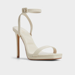 Aldo Kaathy Light Brown Women's Strappy Heels - Strappy heeled sandal Women