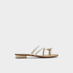 Aldo Garberia Silver Women's Flats - Flip flop Women