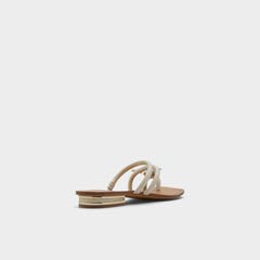 Aldo Garberia Silver Women's Flats - Flip flop Women