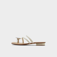 Aldo Garberia Silver Women's Flats - Flip flop Women