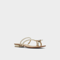 Aldo Garberia Silver Women's Flats - Flip flop Women